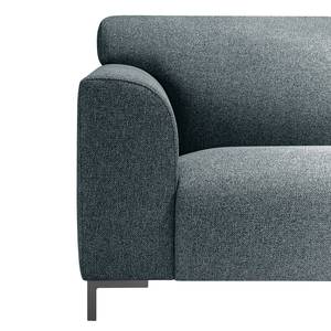 Sofa Lussant (3-Sitzer) Flachgewebe - Flachgewebe Shina: Taubengrau - Grau