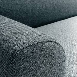 Sofa Lussant (3-Sitzer) Flachgewebe - Flachgewebe Shina: Taubengrau - Grau