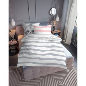 Parure de lit linon Little Crazy Linon - Gris