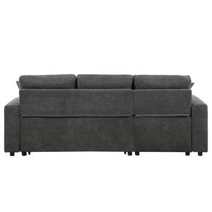 Ecksofa Luglon Webstoff - Anthrazit