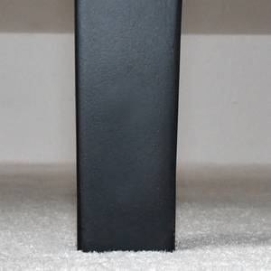 Kast Vaunac mat zilverkleurig/zwart