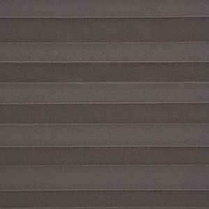 Store plissé sans perçage free Polyester / Aluminium - Gris - 90 x 210 cm