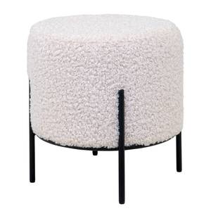 Pouf Le Fay Webstoff - Weiß