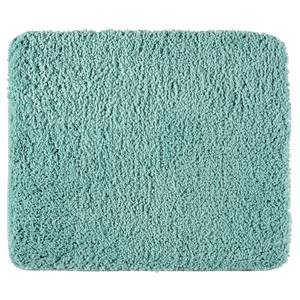 Tapis de bain Belize Polyester - Turquoise - 55 x 65 cm