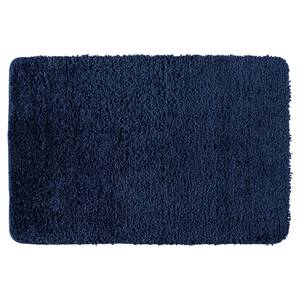 Tapis de bain Belize Polyester - Bleu foncé - 60 x 90 cm