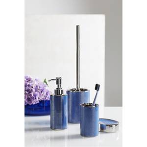 Brosse WC Nuria Céramique - Bleu