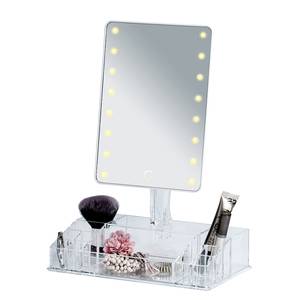 Miroir LED de table Farnese Matière plastique / Verre - Blanc