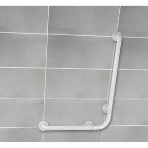 Barres d’appui Secura V (lot de 2) Aluminium / Matière plastique - Blanc