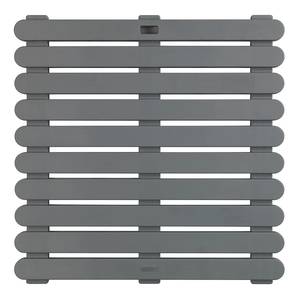 Tapis de douche Wenko (lot de 2) Matière plastique - Gris