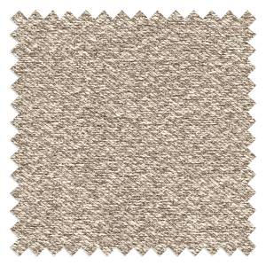 Gestoffeerde hocker Gurat geweven stof - Geweven stof Sada: Beige - Breedte: 90 cm