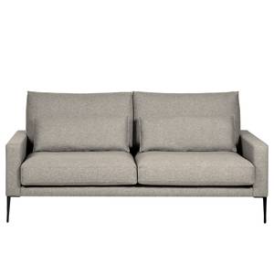 Sofa Garlin (3-Sitzer) Webstoff - Webstoff Sogol: Grau