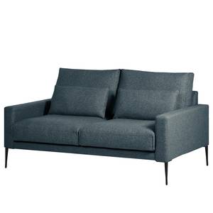 Sofa Garlin (2,5-Sitzer) Webstoff - Webstoff Sogol: Dunkelblau