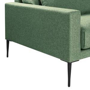 Sofa Garlin (2,5-Sitzer) Webstoff - Webstoff Sogol: Grün