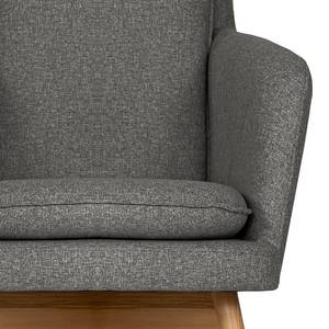 Fauteuil Farnay Tissu - Tissu Sogol: Gris foncé