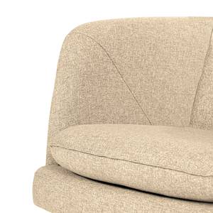 Fauteuil Farnay geweven stof - Geweven stof Sogol: Beige