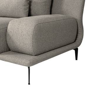 Sofa Lirac (3 Sitzer) Webstoff - Webstoff Sogol: Grau