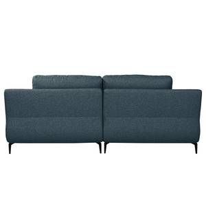 Sofa Lirac (3 Sitzer) Webstoff - Webstoff Sogol: Dunkelblau