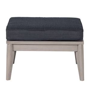 Ensemble lounge FIFO A - 4 éléments Tissu / Acacia massif - Anthracite / Gris