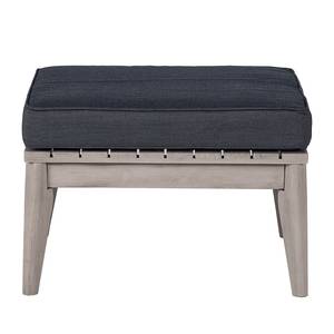 Ensemble lounge FIFO A - 4 éléments Tissu / Acacia massif - Anthracite / Gris