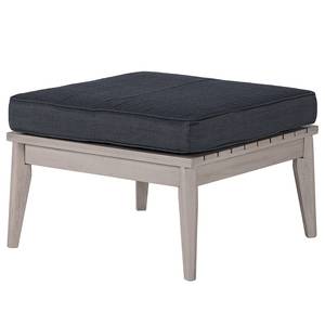 Ensemble lounge FIFO C - 5 éléments Tissu / Acacia massif - Anthracite / Gris