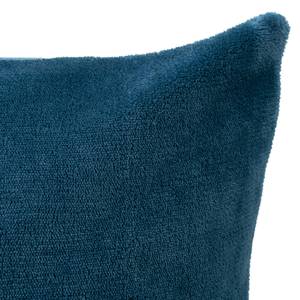 Coussin Fleur-de-Lys Polyester - Bleu pétrole