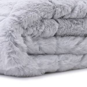 Wohndecke Kuscheltraum Polyester - Silber