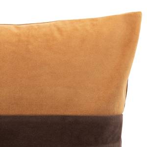Housse de coussin Pino Polyester - Jaune moutarde - 50 x 50 cm