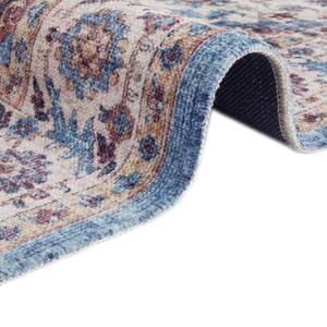 Teppich Tabriz Dewana Baumwolle / Polyester Chenille - Brilliant Blau - 200 x 290 cm