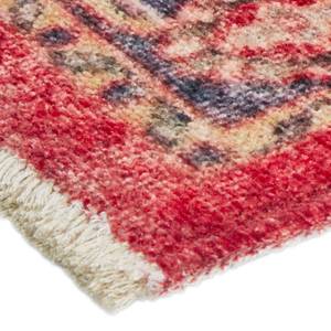 Vloerkleed Sarouk Sangar katoen/polyester-chenille - rood - 120 x 170 cm