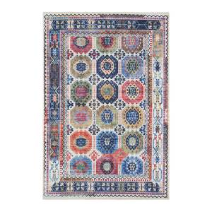 Tapis Kilim Masin Coton / Chenille de polyester - Multicolore - 120 x 170 cm