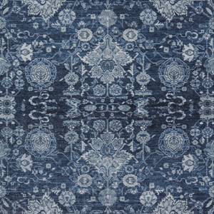 Tapis Maschad Chora Coton / Chenille de polyester - Bleu - 160 x 230 cm