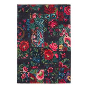 Teppich Rose Kelim Patchwork Dolnar Baumwolle / Polyester Chenille - Rot / Mehrfarbig - 120 x 170 cm