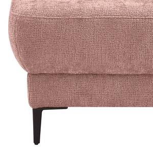 Repose-pieds City Chenille - Tissu Chenille Jiao: Rose vieilli