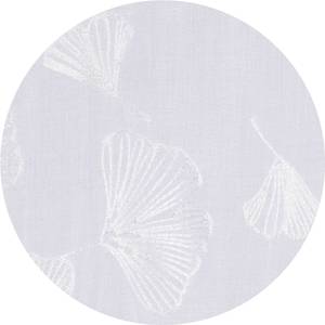 Gordijn Gingko polyester - wit