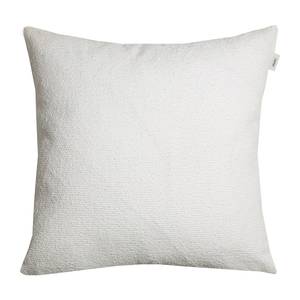 Housse de coussin Louis Tissu mélangé - Blanc laine