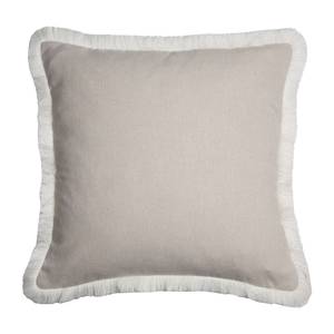 Housse de coussin Vida Polyester - Naturel