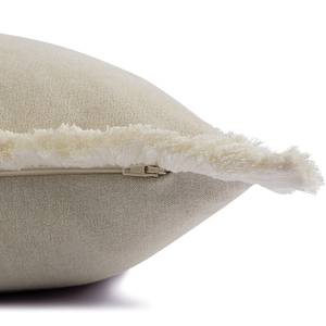 Housse de coussin Vida Polyester - Naturel