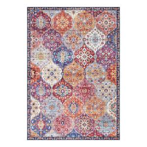 Teppich Kashmir Ghom Webstoff - Multicolor - 160 x 230 cm