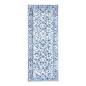 Tapis de couloir Keshan Maschad Tissu - Bleu clair