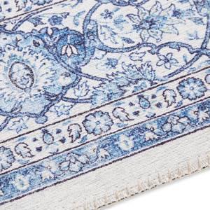 Tapis de couloir Keshan Maschad Tissu - Bleu clair