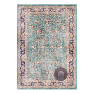 Vloerkleed Keshan Maschad geweven stof - Turquoise - 120 x 160 cm