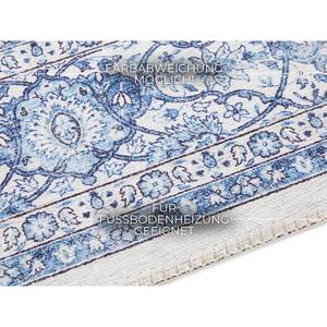 Tapis Keshan Maschad Tissu - Bleu clair - 80 x 150 cm