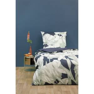 Parure le lit Camille II Coton - Bleu - 135 x 200 cm + oreiller 80 x 80 cm
