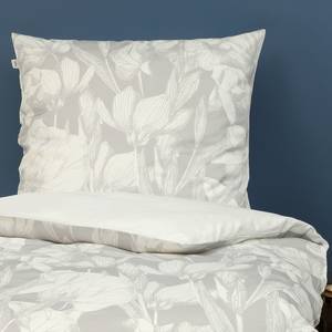 Parure le lit Camille I Coton - Blanc - 155 x 220 cm + oreiller 80 x 80 cm