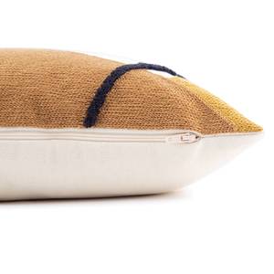 Housse de coussin Linn Polyester / Coton - Ocre