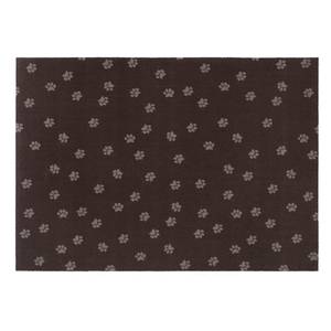 Paillasson Paw Prints Polyamide - Marron - 100 x 140 cm