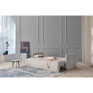 Schlafsofa Salla Webstoff - Webstoff Micro Check: Grey