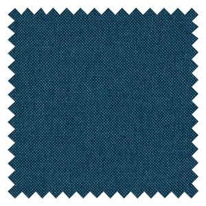 Sofa Froid (2-Sitzer) Webstoff - Webstoff Baca: Blau - Eiche Dunkel