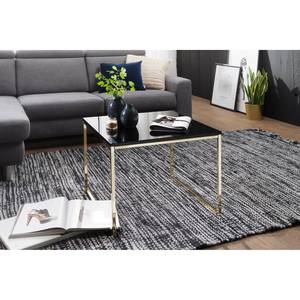 Couchtisch Lormont I Schwarz / Gold