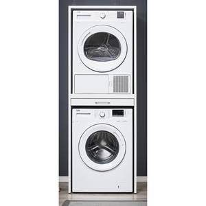 Armoire pour machine à laver Kielce I Blanc - Blanc